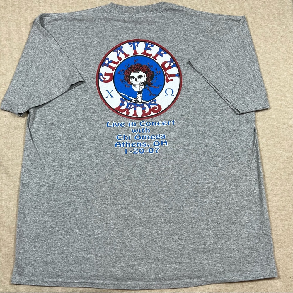2007 Ohio University Dads Weekend T Shirt Grateful Dead Sz. XL - Picture 6 of 6